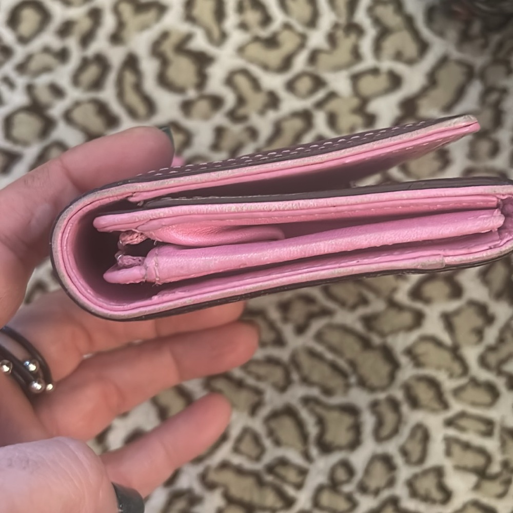 Coach purple and pink wallet - Picture 5 of 9